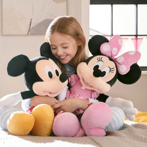 Disney Store Grande Peluche Minnie En Rose -Disney 412323305616 5