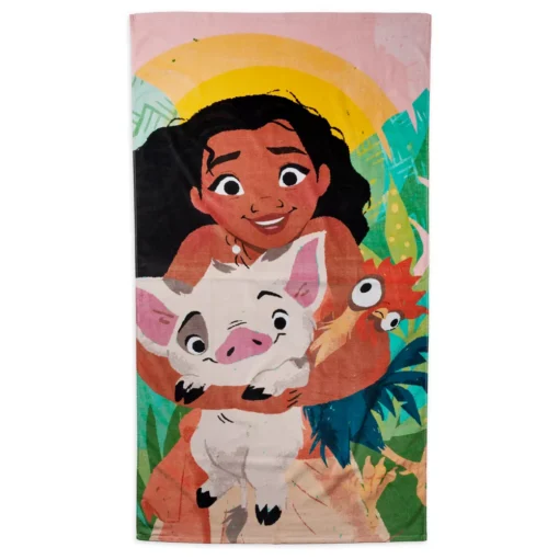 Disney Store Serviette De Plage Vaiana -Disney 427263778109