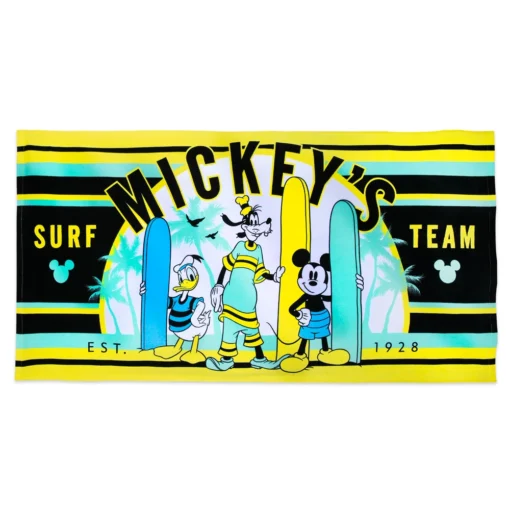 Disney Store Serviette De Plage Mickey Et Ses Amis -Disney 427263778369