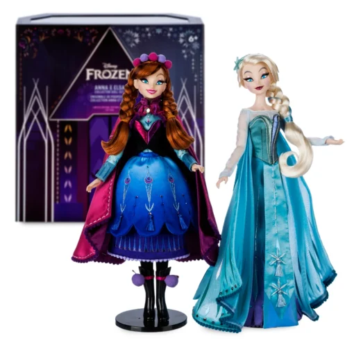 Disney Store Coffret De Poupées Anna Et Elsa En édition Limitée, La Reine Des Neiges -Disney 460033127424