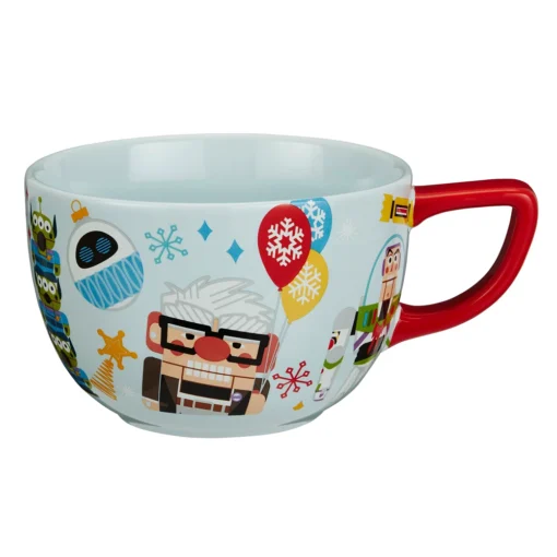 Disney Store Ensemble Bol Et Assiette Pixar De Fêtes -Disney 465013280861 2