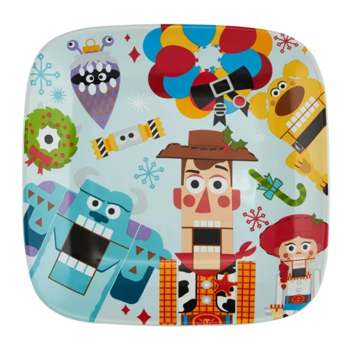 Disney Store Ensemble Bol Et Assiette Pixar De Fêtes -Disney 465013280861 3