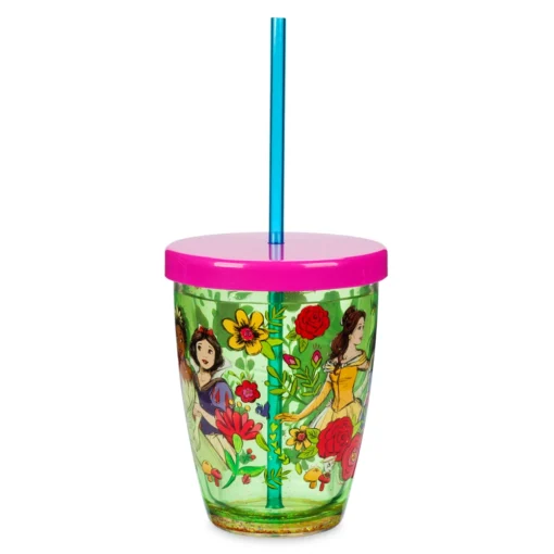 Disney Store Gobelet Avec Paille Princesses Disney -Disney 465023645780 1