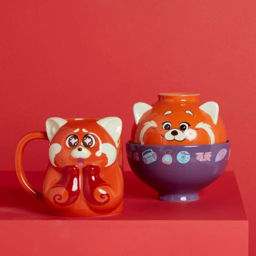 Disney Store Mug Mei Lee Transformée En Panda Roux, Alerte Rouge -Disney 465032483830 1