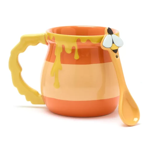 Disney Store Mug Et Cuillère Winnie L'Ourson -Disney 465032797197 1