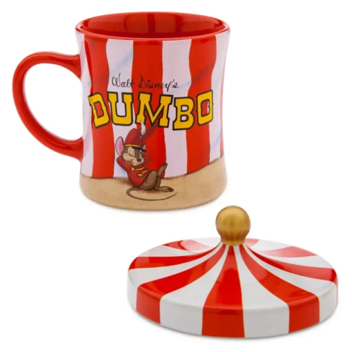 Disney Store Mug Avec Couvercle Dumbo Et Timothée, Dumbo -Disney 465033279067 1