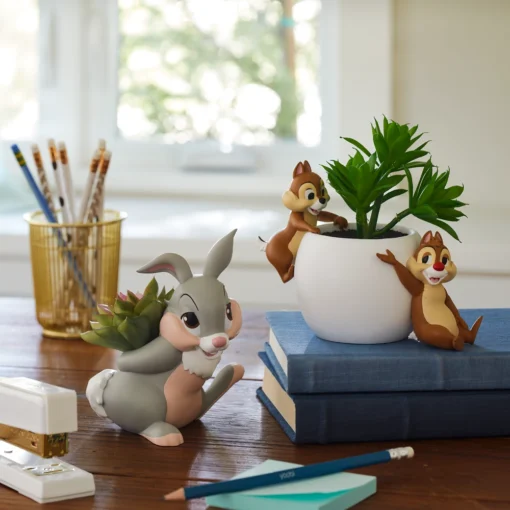 Disney Store Plante Artificielle En Pot Pan Pan, Bambi -Disney 465043285409 1