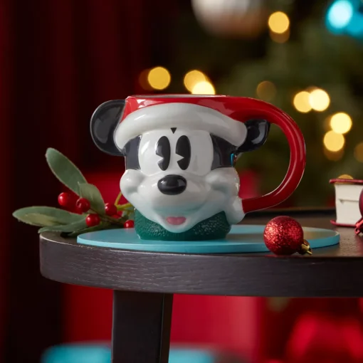 Disney Store Mug De Noël Figuratif Mickey Style Vintage -Disney 465063297468 1