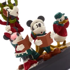 Disney Store Figurine Musicale De Noël Vintage Mickey Et Ses Amis -Disney 465063306290 5