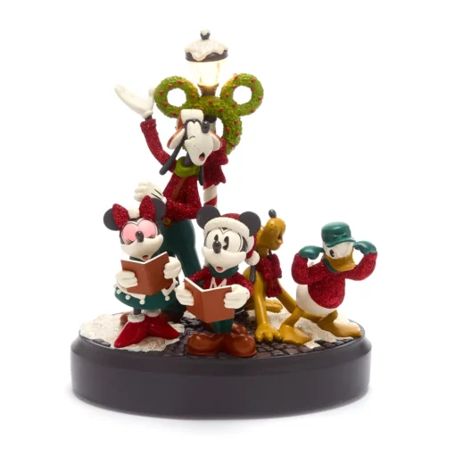 Disney Store Figurine Musicale De Noël Vintage Mickey Et Ses Amis -Disney 465063306290