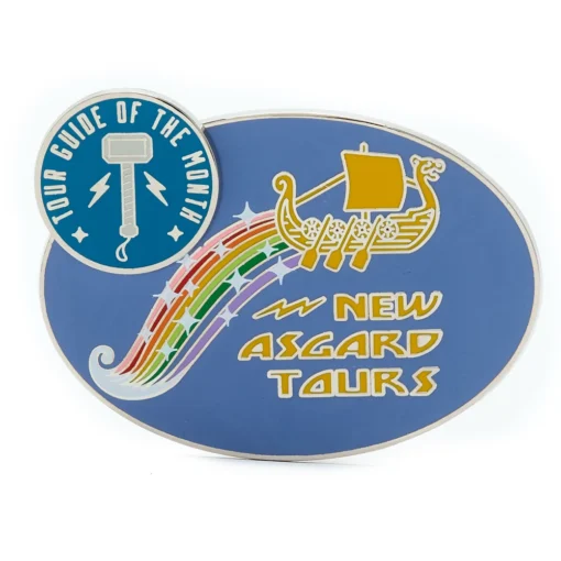 Disney Store Pin's New Asgard Tours Pour Adultes, Thor: Love And Thunder -Disney 466042923323