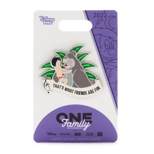 Disney One Family Pin's Le Livre De La Jungle "Chant" En édition Limitée -Disney 466043289794 1