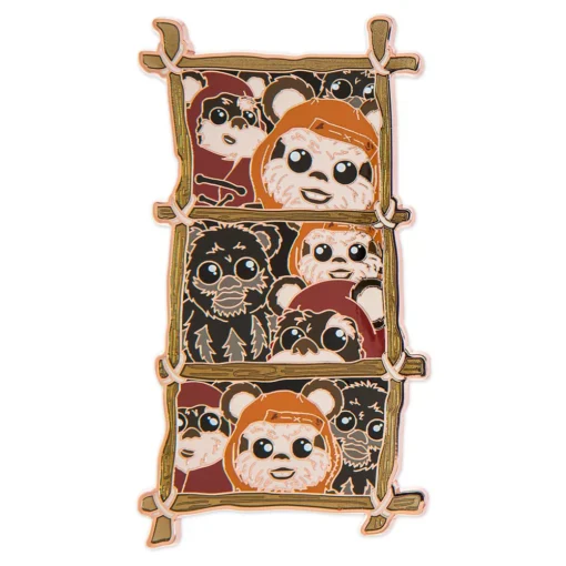 Disney One Family Pin's Ewoks "Dites Ouistiti !" En édition Limitée, Star Wars -Disney 466043290011