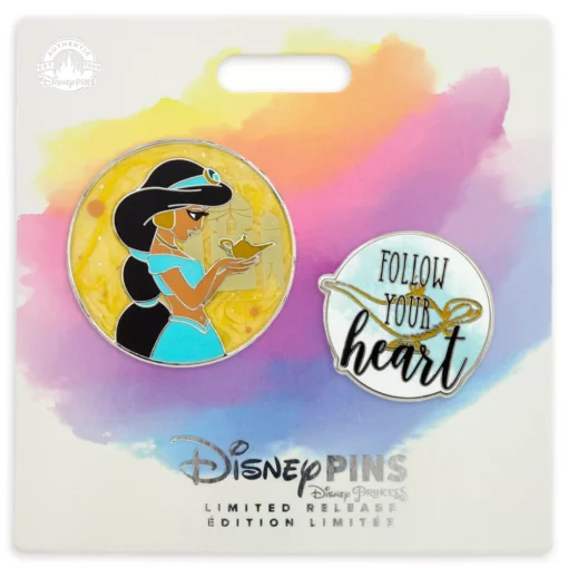 Disney Store Ensemble De Pin's Princesse Jasmine En édition Limitée, Aladdin -Disney 466043336641 1