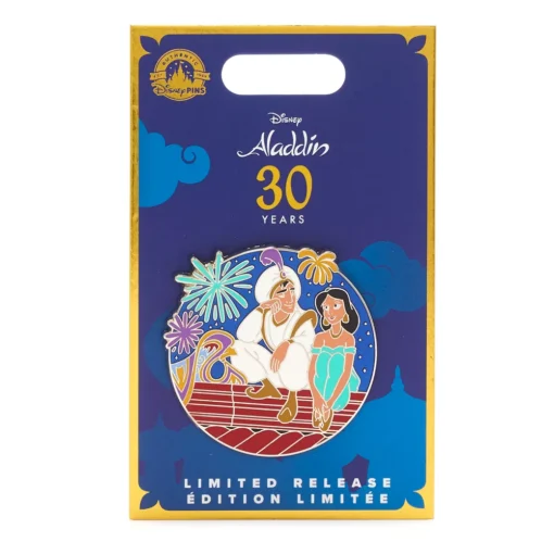 Disney Store Pin's Aladdin Et Princesse Jasmine En édition Limitée, Aladdin -Disney 466043337631 1