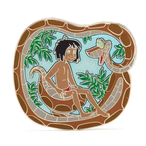 Disney Store Pin's Mowgli Et Kaa 55e anniversaire En édition Limitée, Le Livre De La Jungle -Disney 466043339048