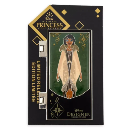 Disney Store Pin's Articulé Tiana, Disney Designer -Disney 466043398366 3