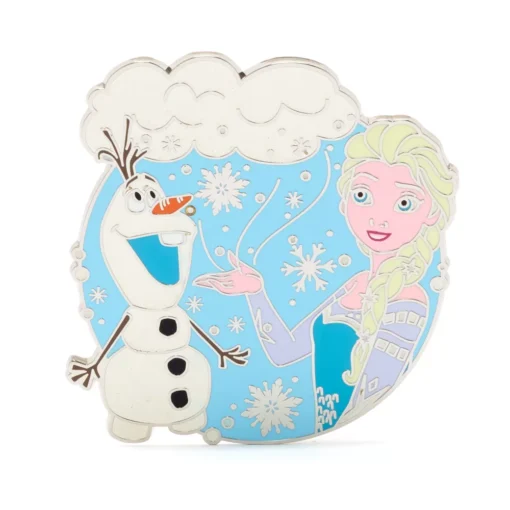 Disney Store Pin's Elsa Et Olaf, La Reine Des Neiges -Disney 466043413601