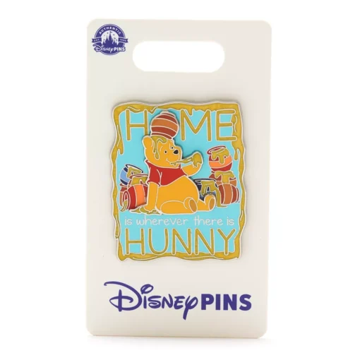 Disney Store Pin's Winnie L'Ourson Et Ses Pots De Miel -Disney 466043414363 1