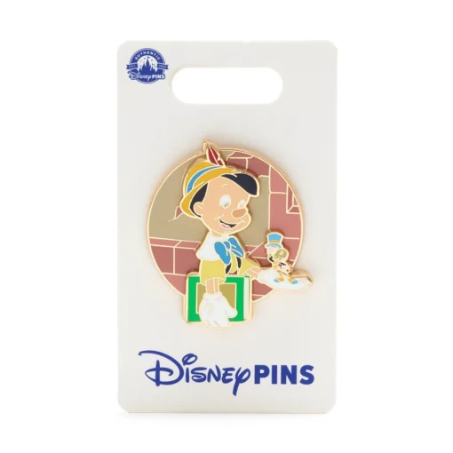 Disney Store Pin's Pinocchio Et Jiminy Cricket -Disney 466043419566 1