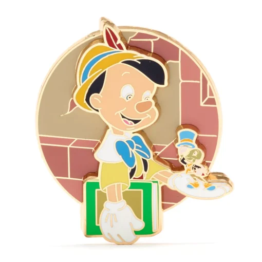 Disney Store Pin's Pinocchio Et Jiminy Cricket -Disney 466043419566