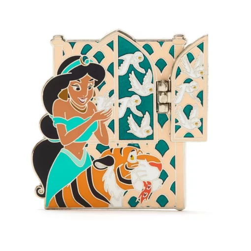 Disney Store Pin's 30e Anniversaire Jasmine Et Rajah En édition Limitée -Disney 466043438796