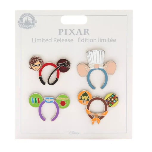 Disney Store Ensemble De Pin's Pixar En Forme D'oreilles De Mickey, 2 sur 2 -Disney 466043529951 1