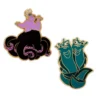 Disney Store Ensemble De Pin's Ursula, Flotsam Et Jetsam, La Petite Sirène -Disney 466043714258