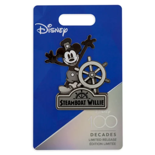 Disney Store Pin's Steamboat Willie En édition Limitée Disney100 Eras -Disney 466043737691 3