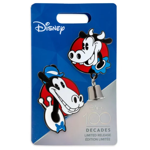 Ensemble De Pin's Clarabelle Et Horace En édition Limitée Disney100 Decades -Disney 466043737776 2