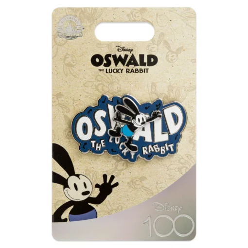 Pin's Oswald Le Lapin Chanceux Avec Logo Disney100 -Disney 466043737851 1