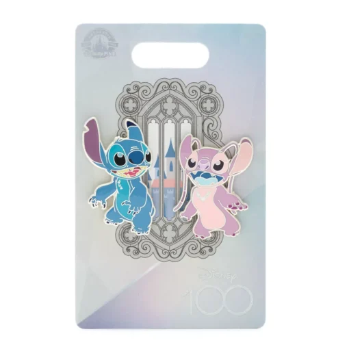 Ensemble De Pin's Stitch Et Angel Disney100 Eras, Lilo & Stitch -Disney 466044013961 3