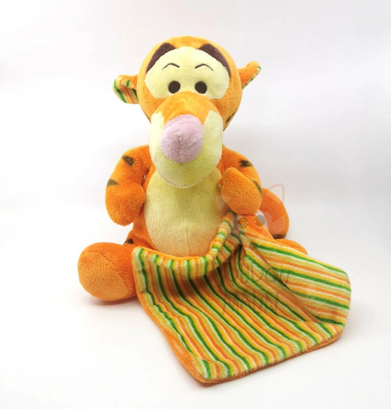 Disney -Disney tigrou20tigre2020peluche20avec20orange20jaune20vert203020cm